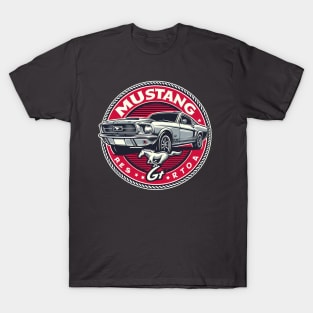 Retro Mustang Merch T-Shirt